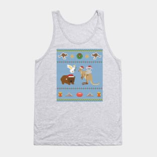 Australian Christmas Knit Tank Top